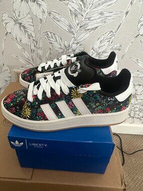Adidas Originals x Liberty London Campus 00s J Floral Sneakers Youth 6.5